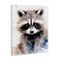 Stupell Industries Woodland Nursery Raccoon Canvas Wall Art Design by Franklyn Gregory